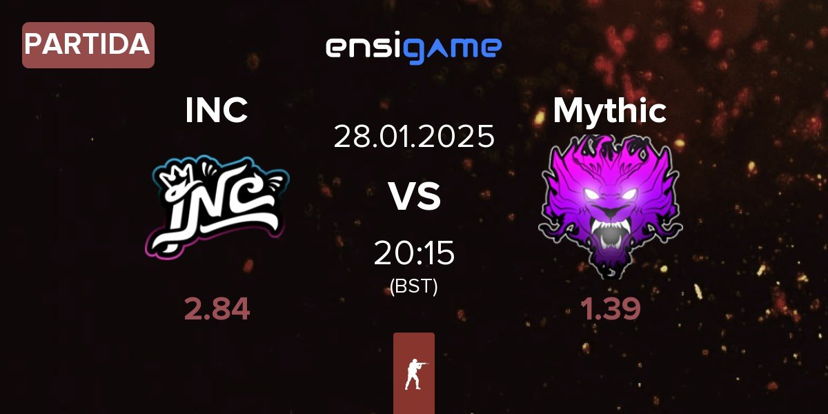 Partida InControl INC vs Mythic | 28.01