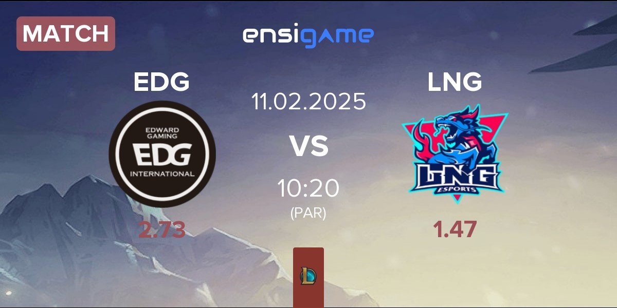 Match EDward Gaming EDG vs LNG Esports LNG | 11.02