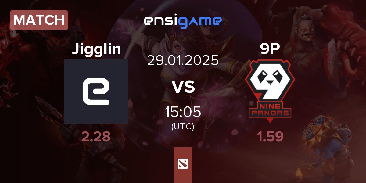 Match Jigglin vs 9Pandas 9P | 29.01