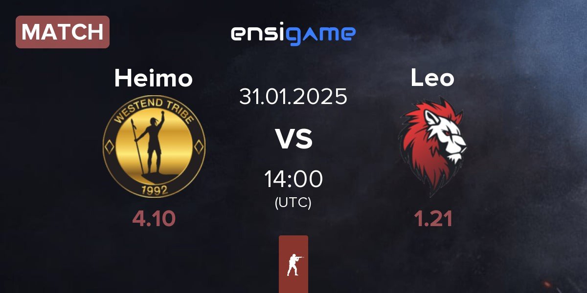 Match Heimo Esports Heimo vs Leo Team Leo | 31.01