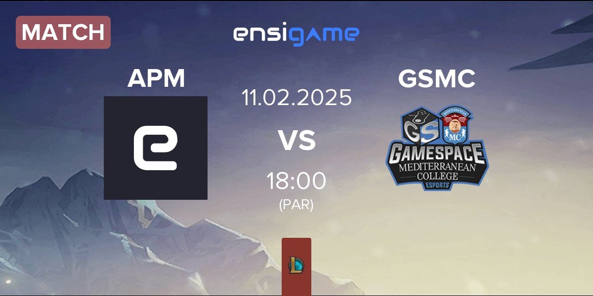 Match Action Per Minute APM vs Gamespace MCE GSMC | 11.02