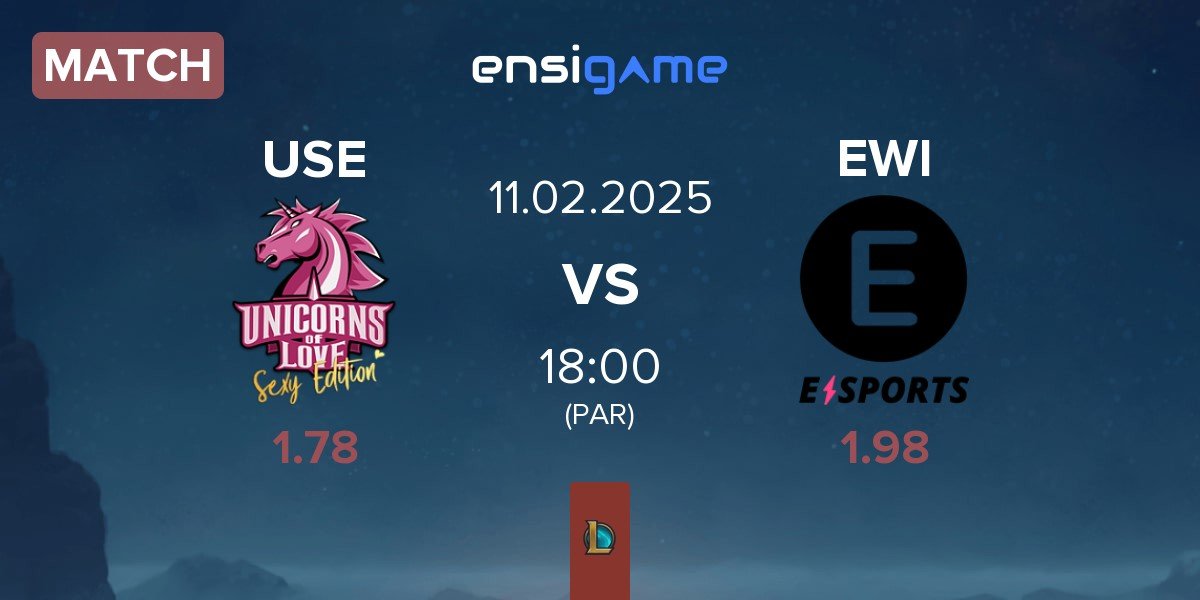 Match Unicorns of Love Sexy Edition USE vs E WIE EINFACH E-SPORTS EWI | 11.02