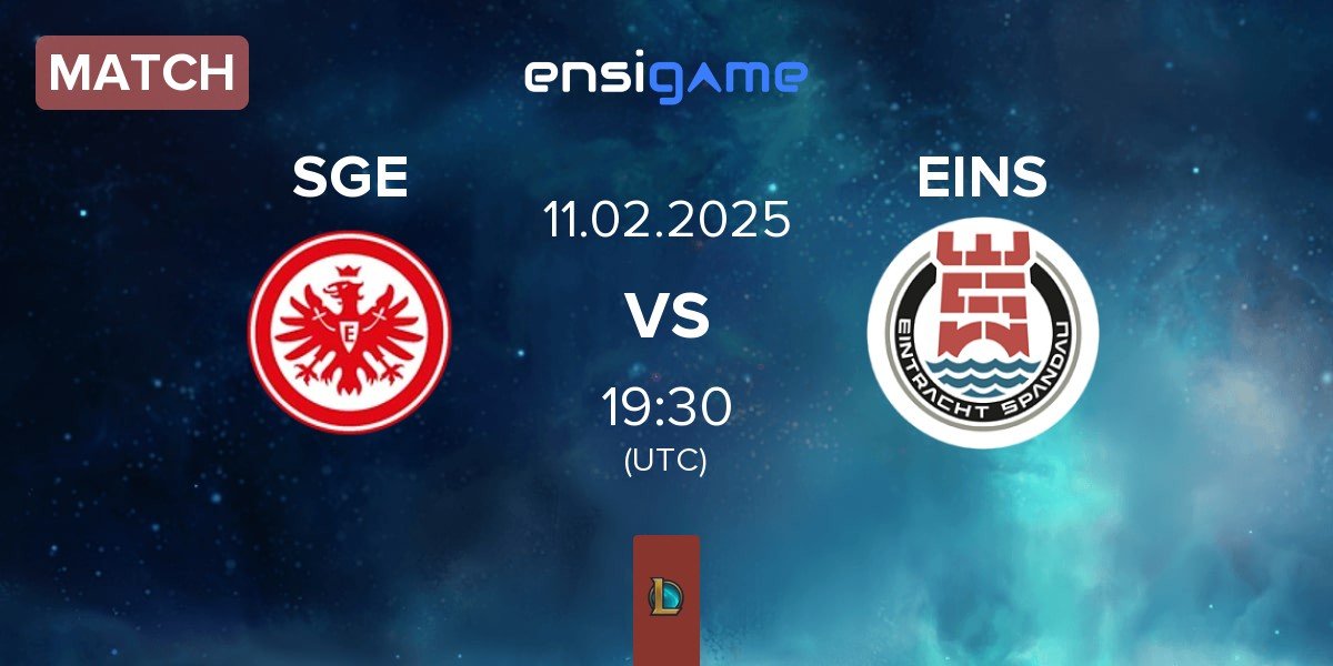 Match Eintracht Frankfurt SGE vs Eintracht Spandau EINS | 11.02