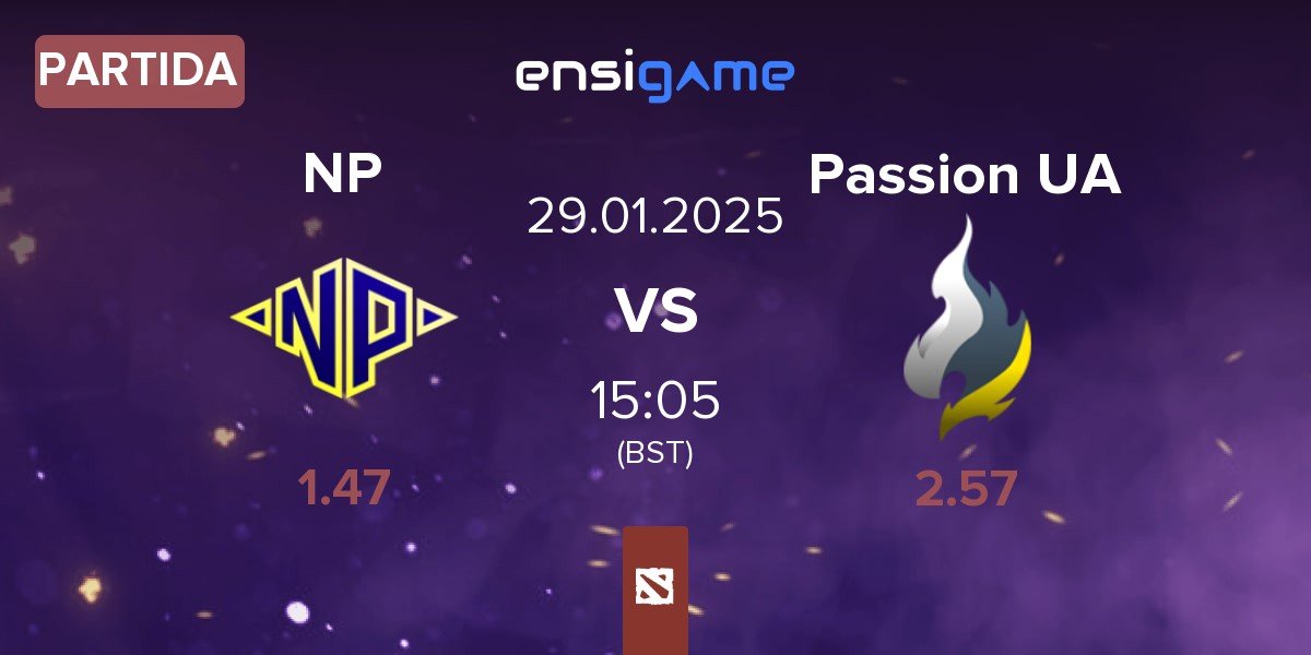 Partida Night Pulse NP vs Passion UA | 29.01