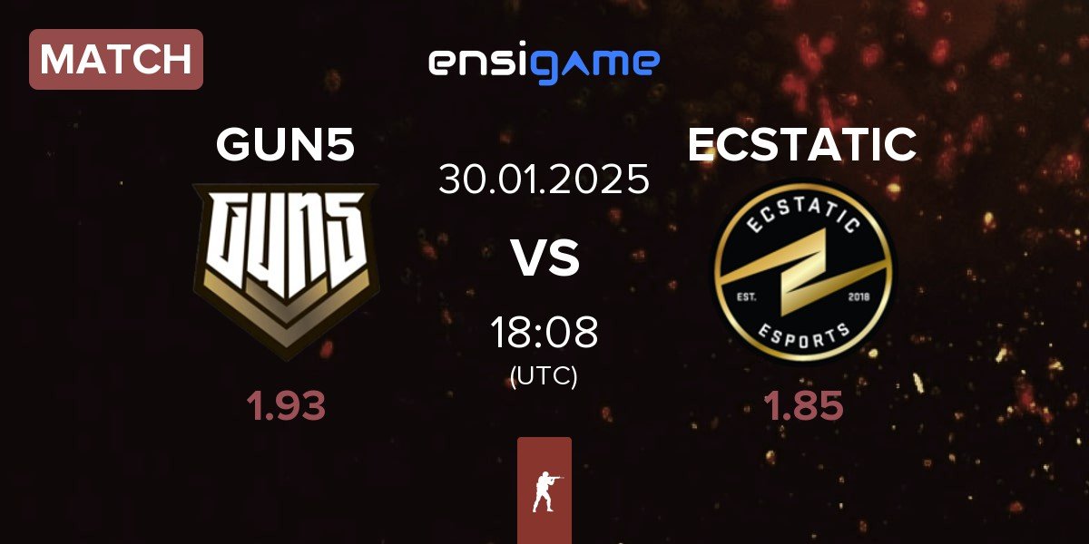 Match GUN5 Esports GUN5 vs ECSTATIC | 30.01