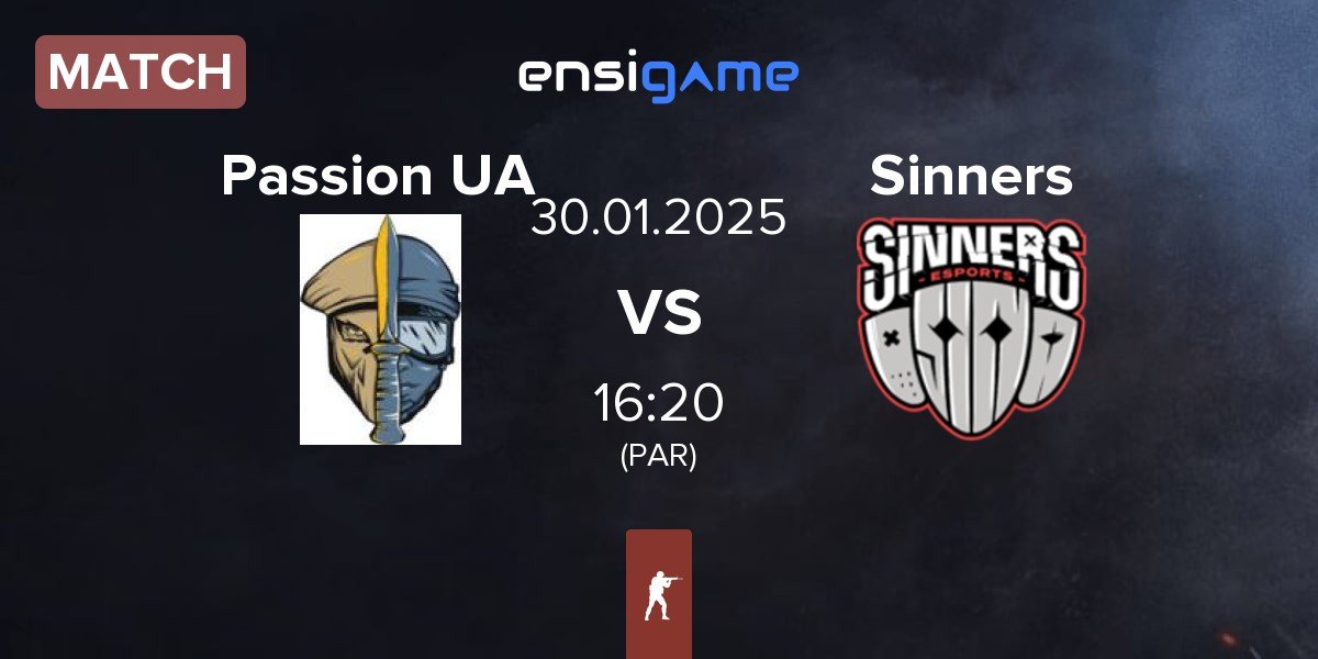 Match Passion UA vs Sinners Esports Sinners | 30.01