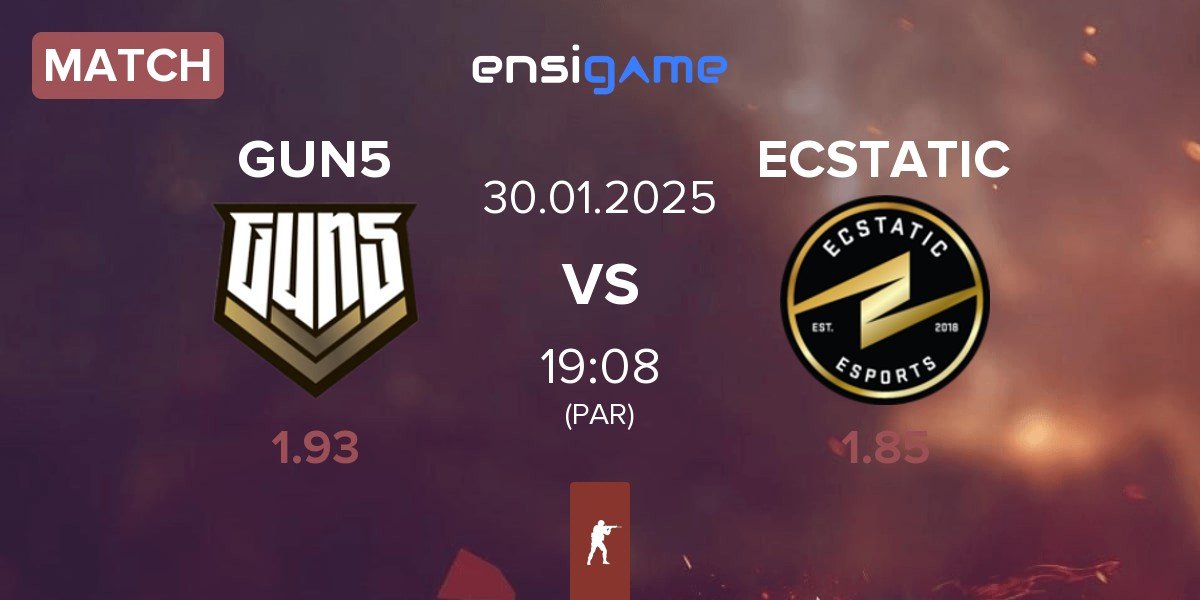 Match GUN5 Esports GUN5 vs ECSTATIC | 30.01