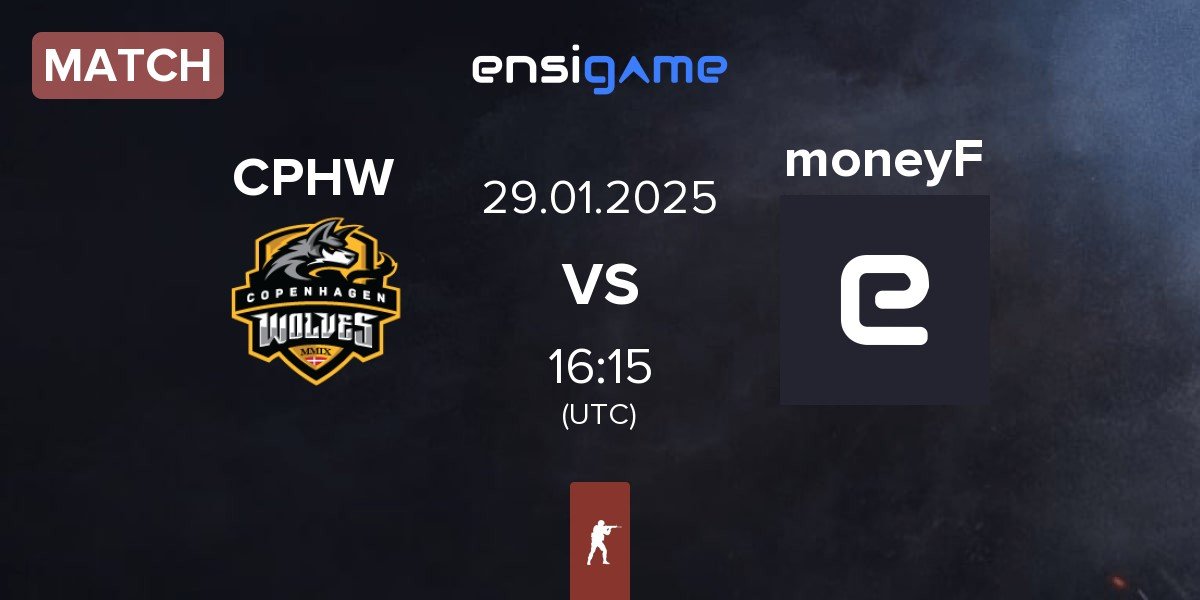 Match Copenhagen Wolves CPHW vs moneyF | 29.01