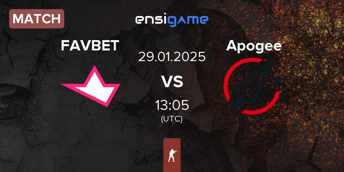 Match FAVBET Team FAVBET vs Apogee | 29.01