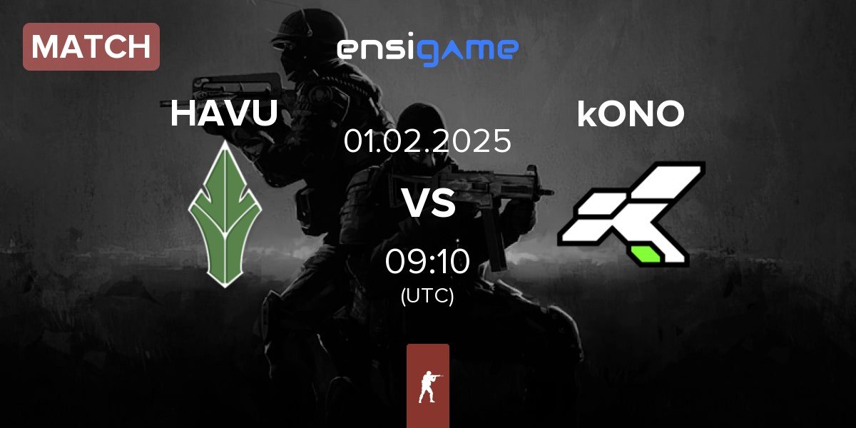 Match HAVU Gaming HAVU vs kONO.ECF kONO | 01.02