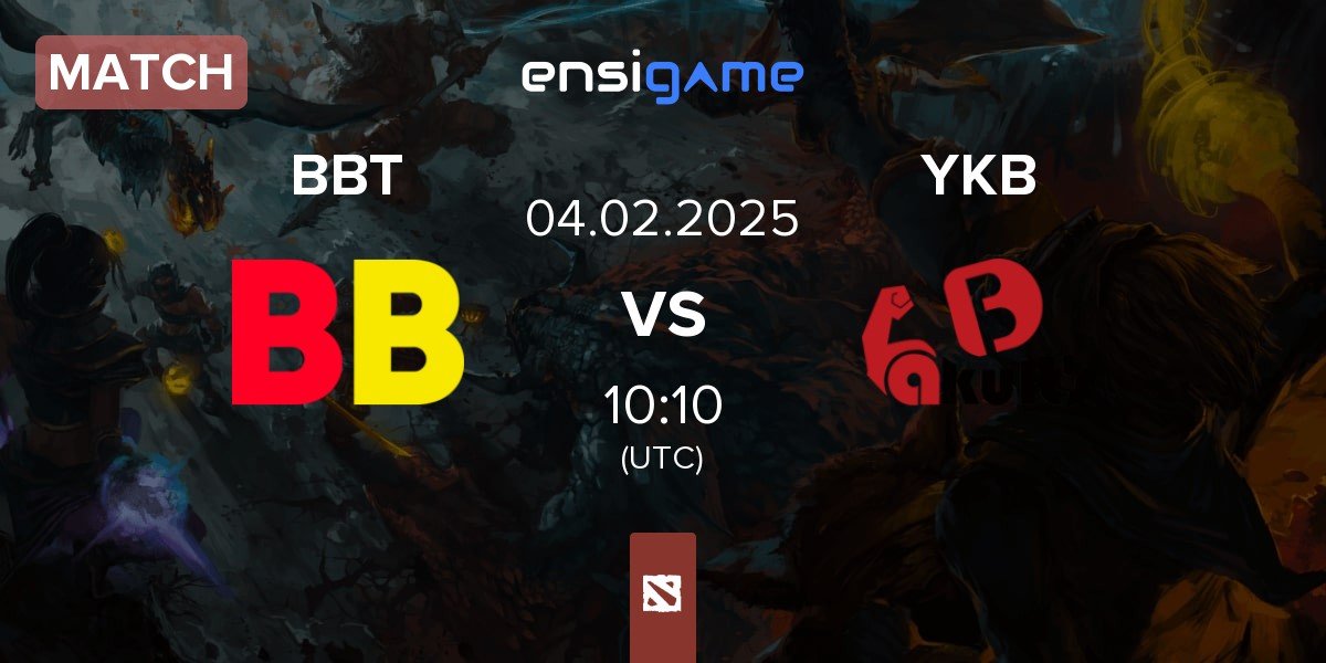 Match BetBoom Team BBT vs Yakult Brothers YKB | 04.02