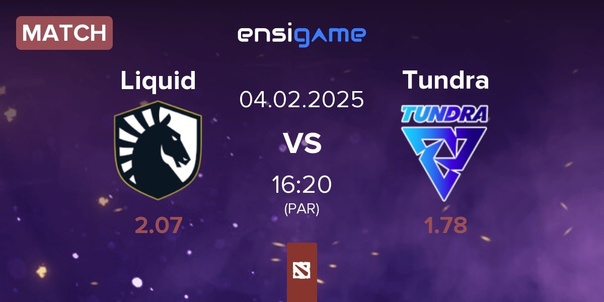 Match Team Liquid Liquid vs Tundra Esports Tundra | 04.02