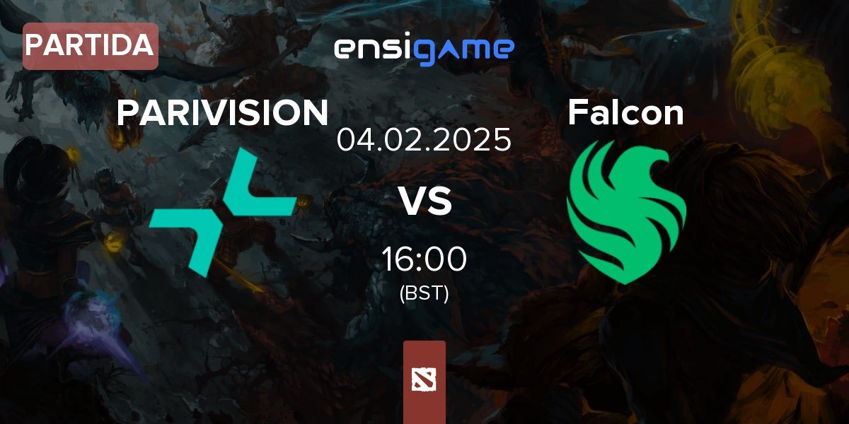 Partida PARIVISION vs Team Falcons Falcon | 04.02