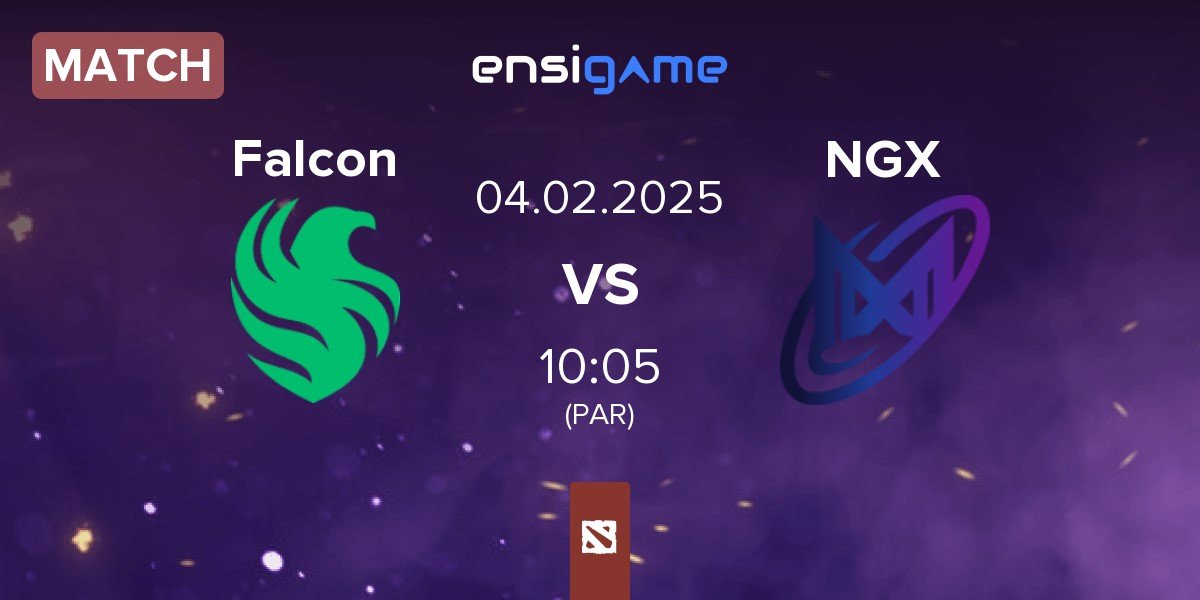 Match Team Falcons Falcon vs Nigma Galaxy NGX | 04.02