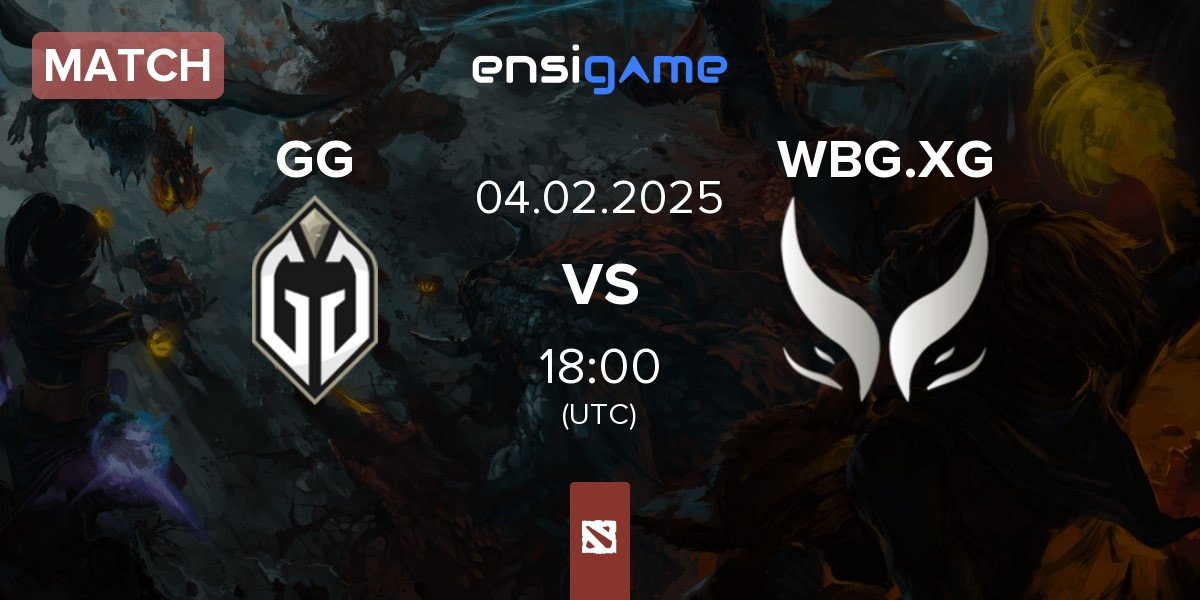 Match Gaimin Gladiators GG vs Xtreme Gaming WBG.XG | 04.02