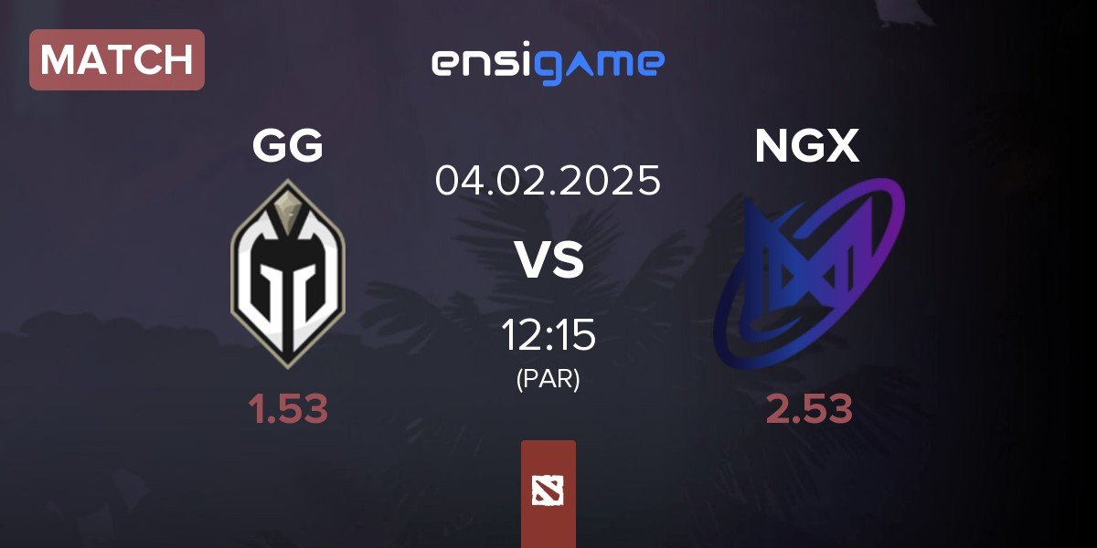 Match Gaimin Gladiators GG vs Nigma Galaxy NGX | 04.02