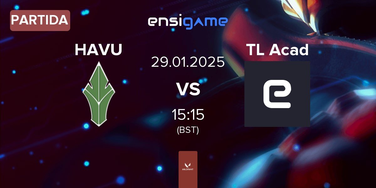 Partida HAVU Gaming HAVU vs Team Liquid Academy TL Acad | 29.01