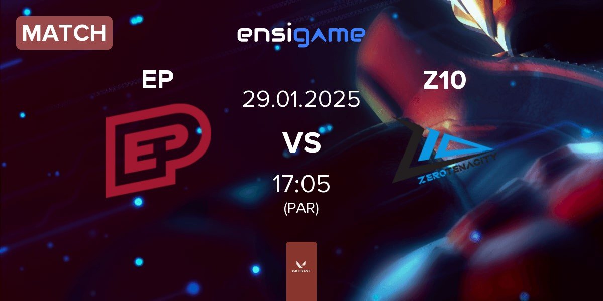 Match Enterprise Esports EP vs Zero Tenacity Z10 | 29.01