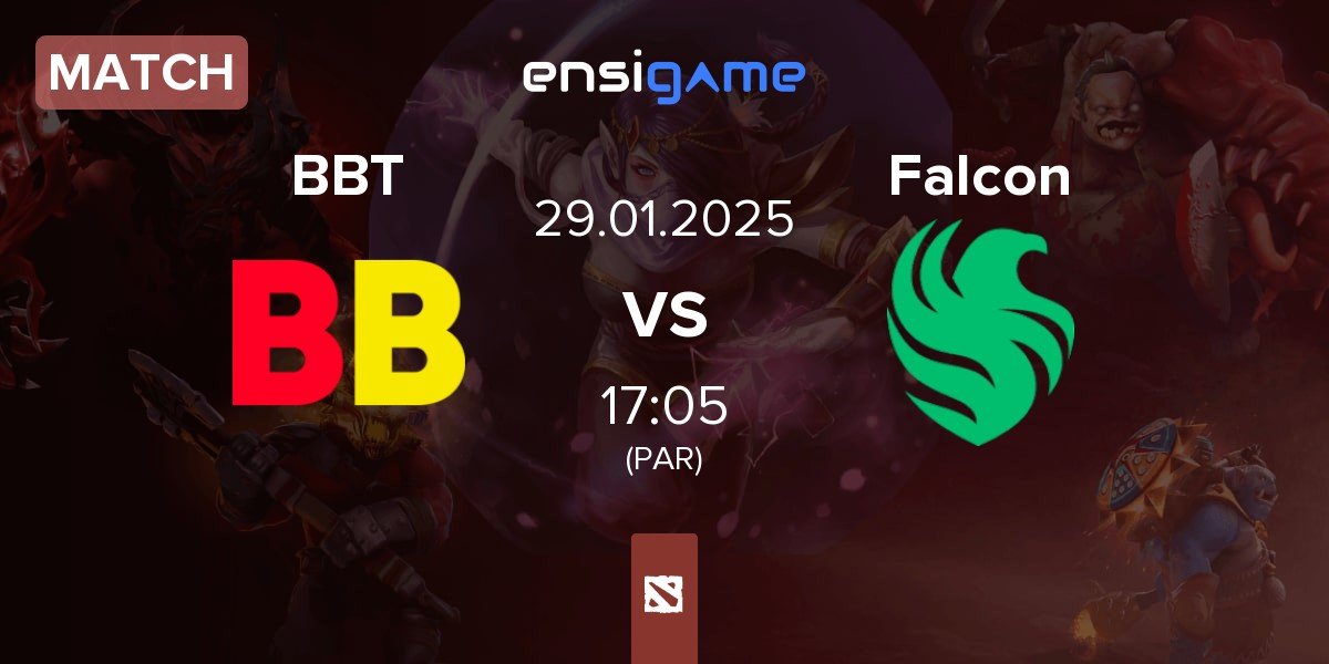 Match BetBoom Team BBT vs Team Falcons Falcon | 29.01