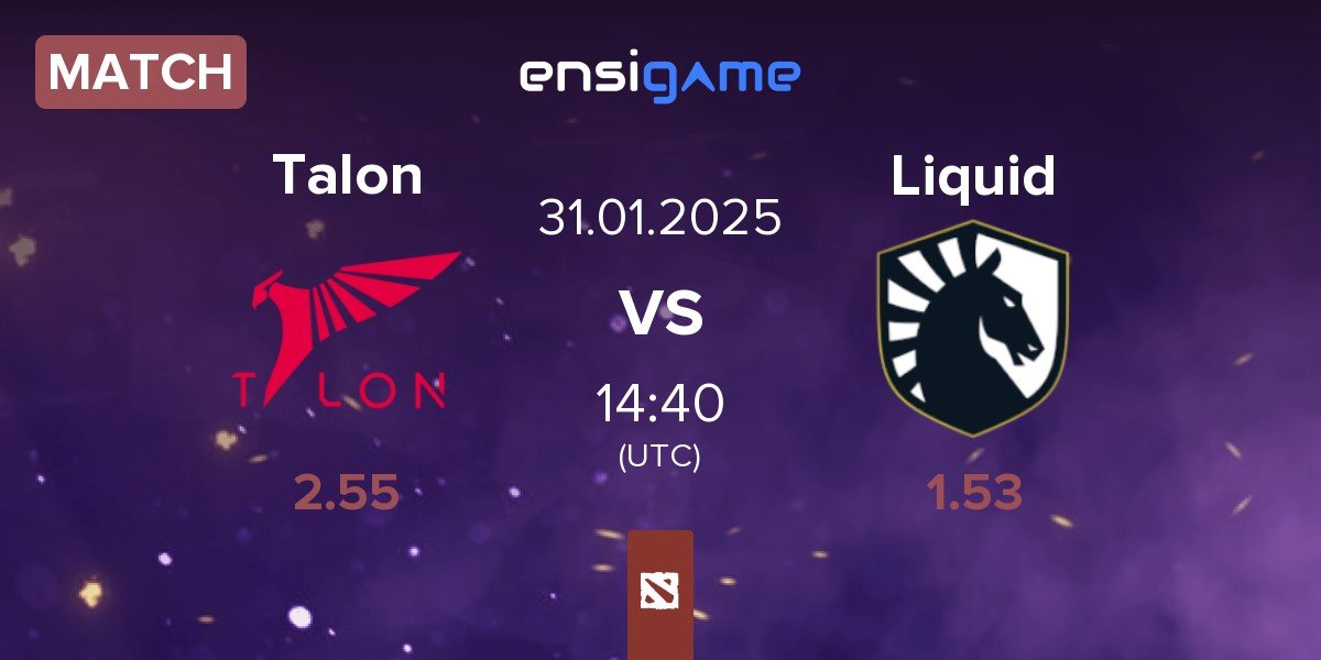 Match Talon Esports Talon vs Team Liquid Liquid | 31.01