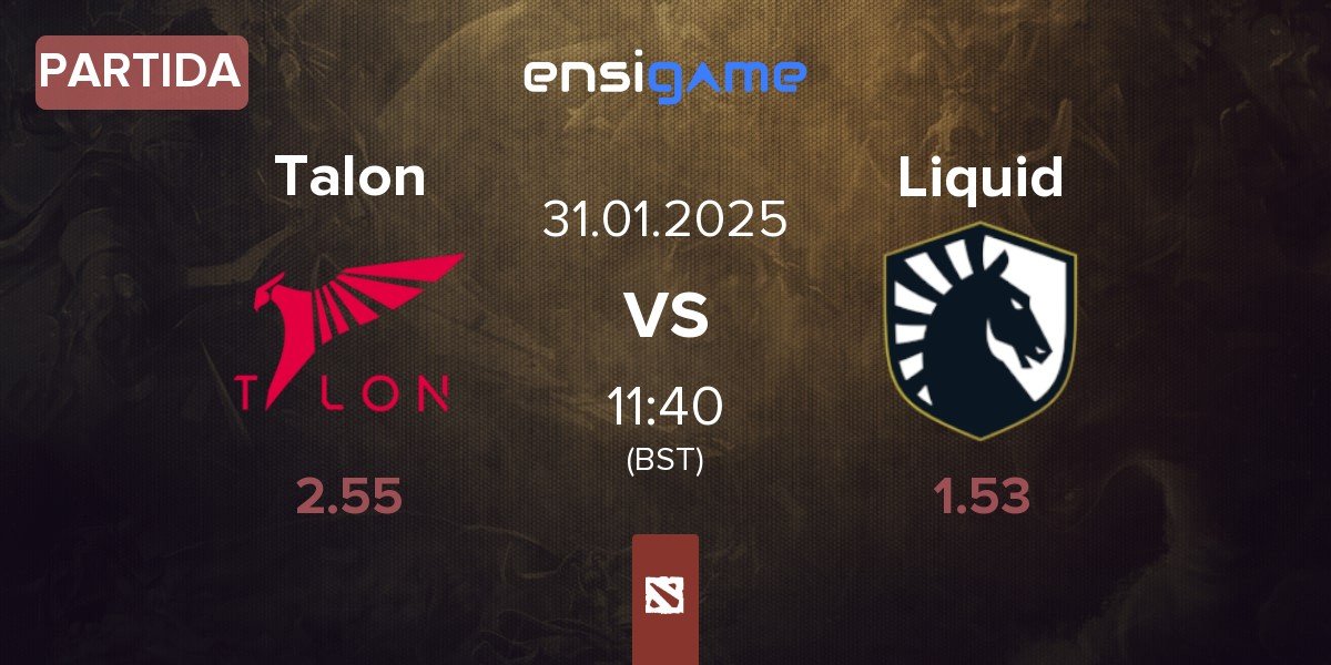 Partida Talon Esports Talon vs Team Liquid Liquid | 31.01