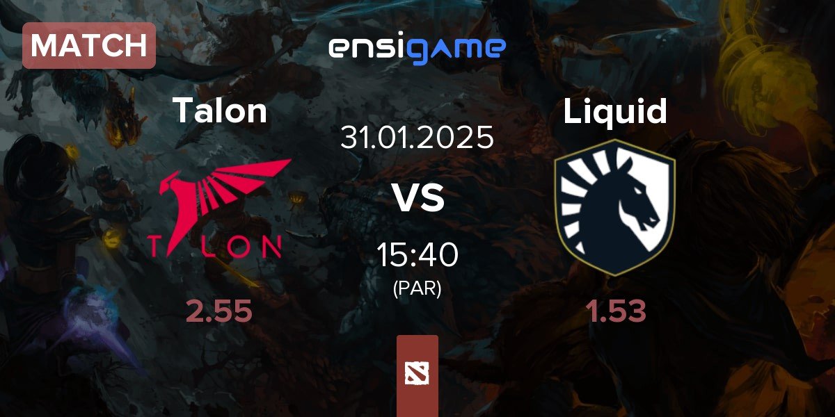 Match Talon Esports Talon vs Team Liquid Liquid | 31.01