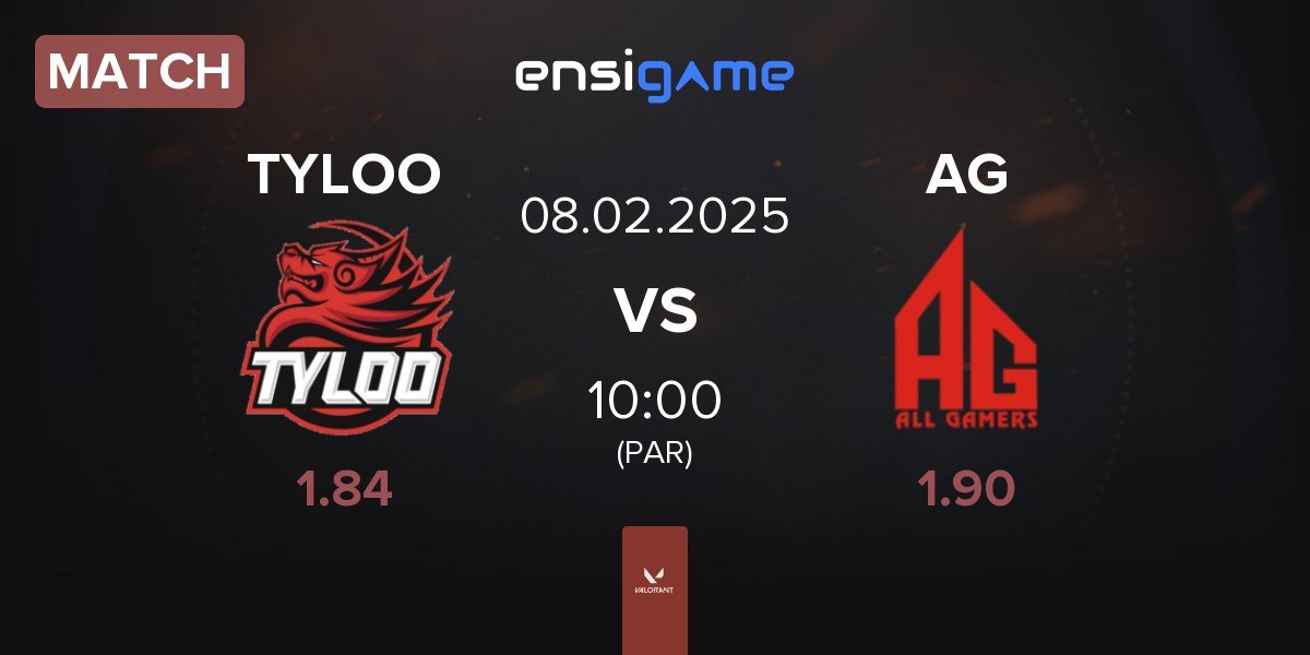 Match TYLOO vs ALL GAMERS AG | 08.02