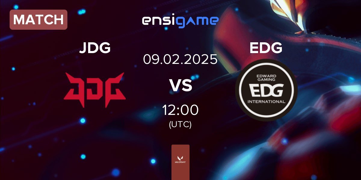 Match JD Gaming JDG vs Edward Gaming EDG | 09.02