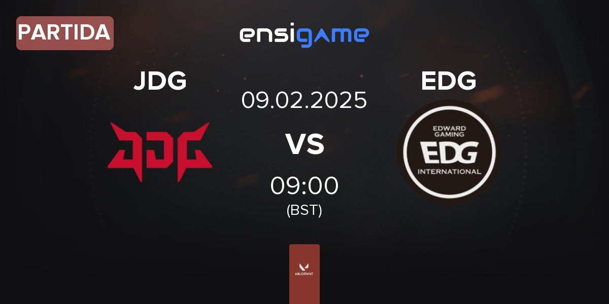 Partida JD Gaming JDG vs Edward Gaming EDG | 09.02