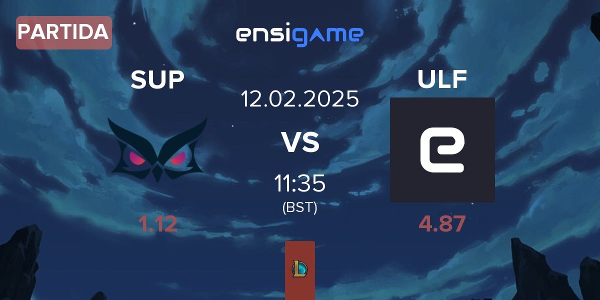 Partida Papara SuperMassive SUP vs ULF Esports ULF | 12.02