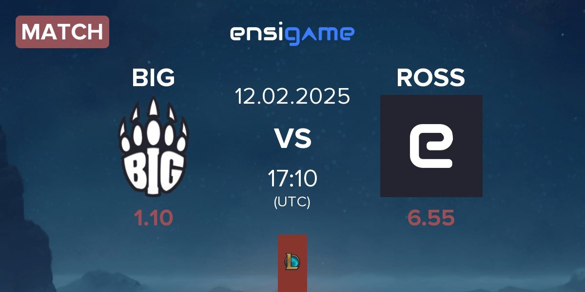 Match Berlin International Gaming BIG vs ROSSMANN Centaurs ROSS | 12.02