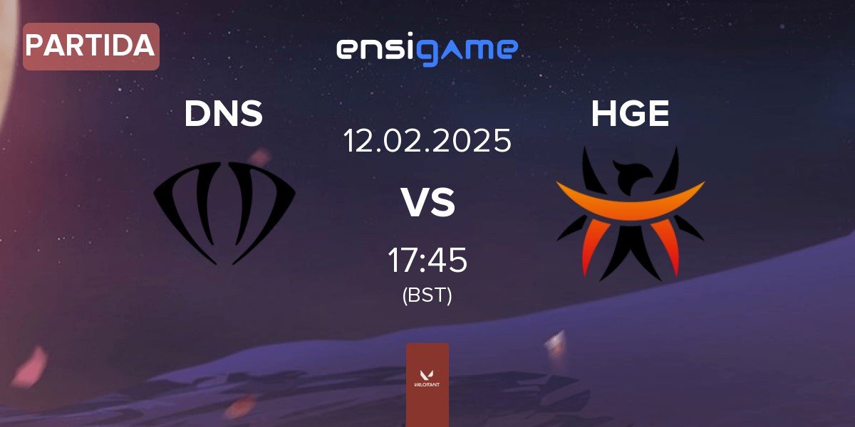 Partida DNSTY DNS vs Happy Game Esport HGE | 12.02