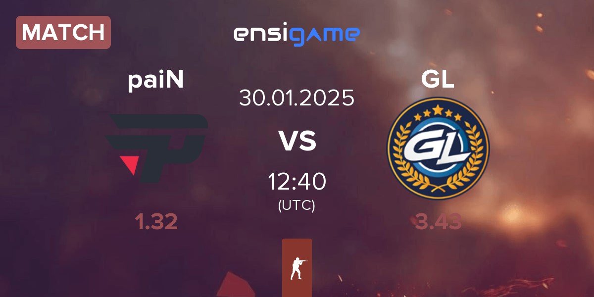 Match paiN Gaming paiN vs GamerLegion GL | 30.01