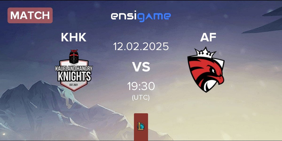 Match Kaufland Hangry Knights KHK vs Austrian Force willhaben AF | 12.02