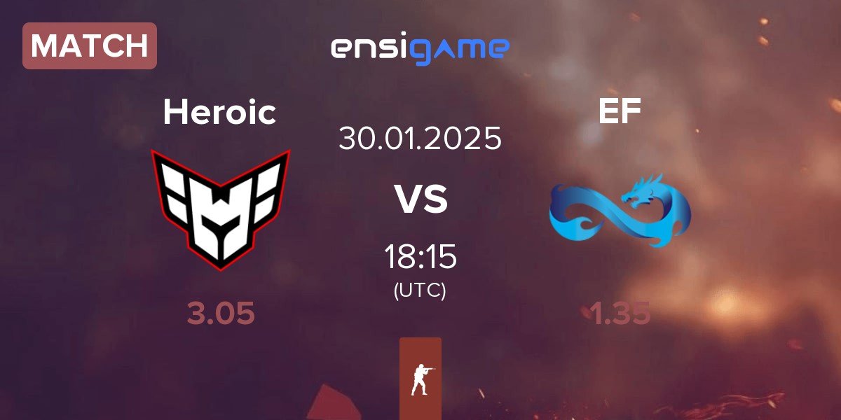 Match Heroic vs Eternal Fire EF | 30.01