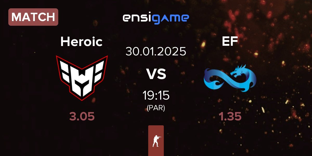 Match Heroic vs Eternal Fire EF | 30.01