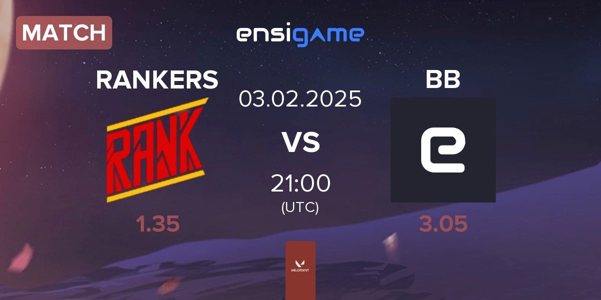 Match RANKERS vs Burger BOyz BB | 03.02