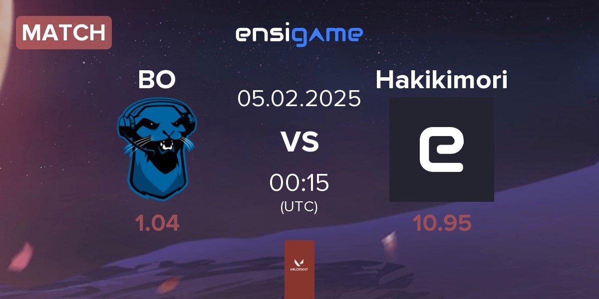 Match Blue Otter BO vs Hakikimori | 05.02