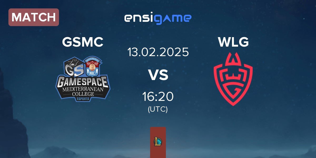 Match Gamespace MCE GSMC vs WLGaming Esports WLG | 13.02