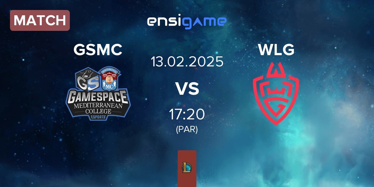 Match Gamespace MCE GSMC vs WLGaming Esports WLG | 13.02