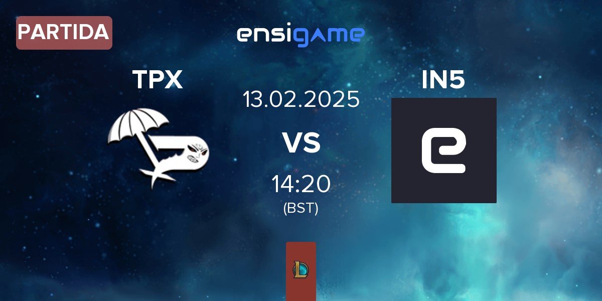 Partida Team Paradox TPX vs Team Insidious IN5 | 13.02