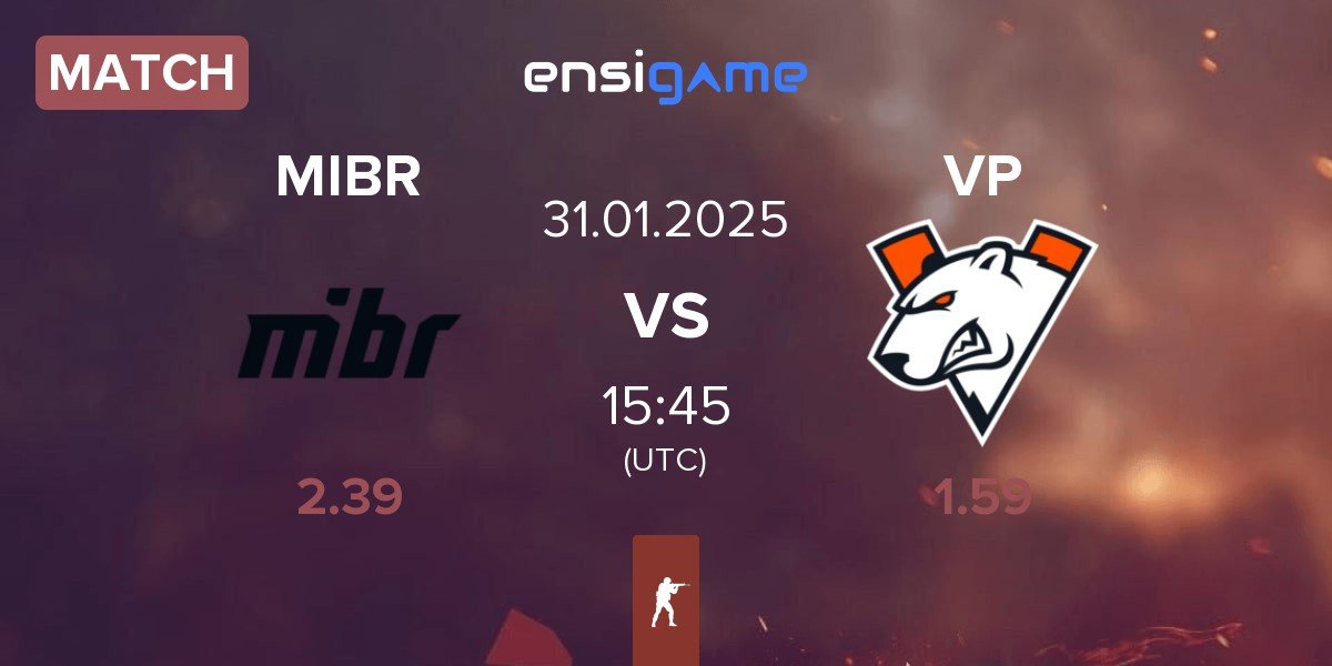 Match Made in Brazil MIBR vs Virtus.Pro VP | 31.01