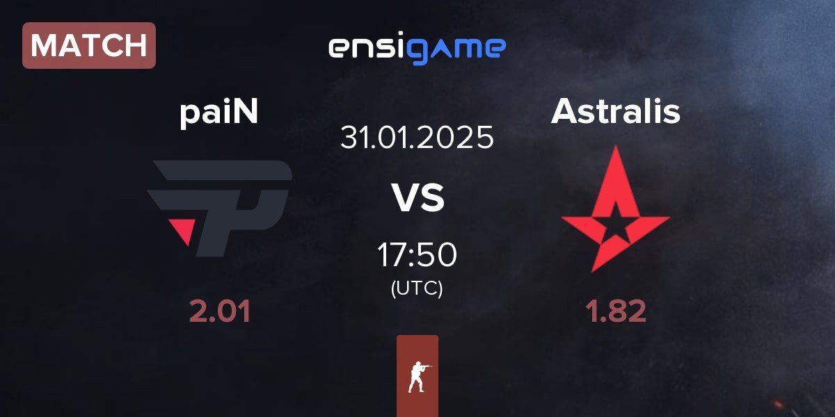 Match paiN Gaming paiN vs Astralis | 31.01