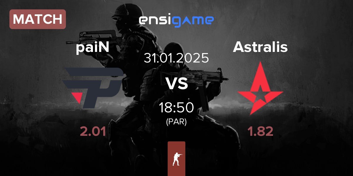 Match paiN Gaming paiN vs Astralis | 31.01