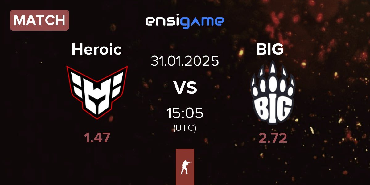 Match Heroic vs BIG | 31.01