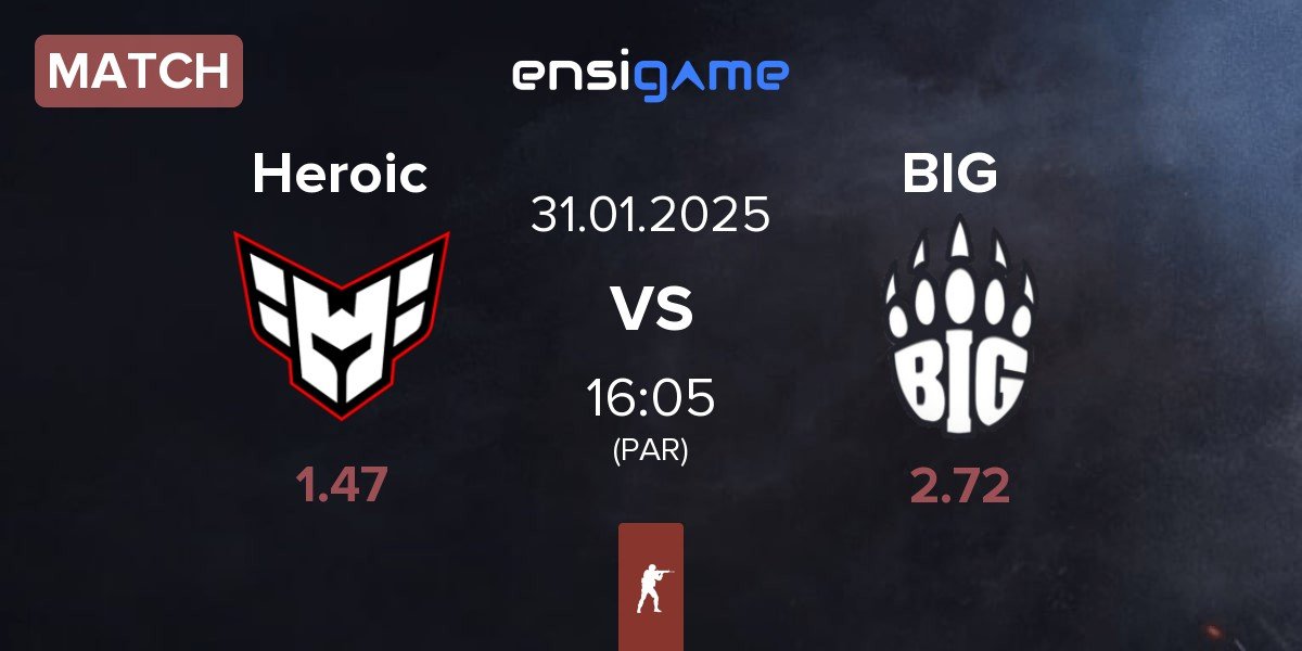 Match Heroic vs BIG | 31.01