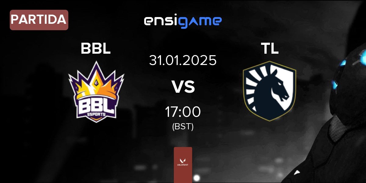 Partida BBL Esports BBL vs Team Liquid TL | 31.01