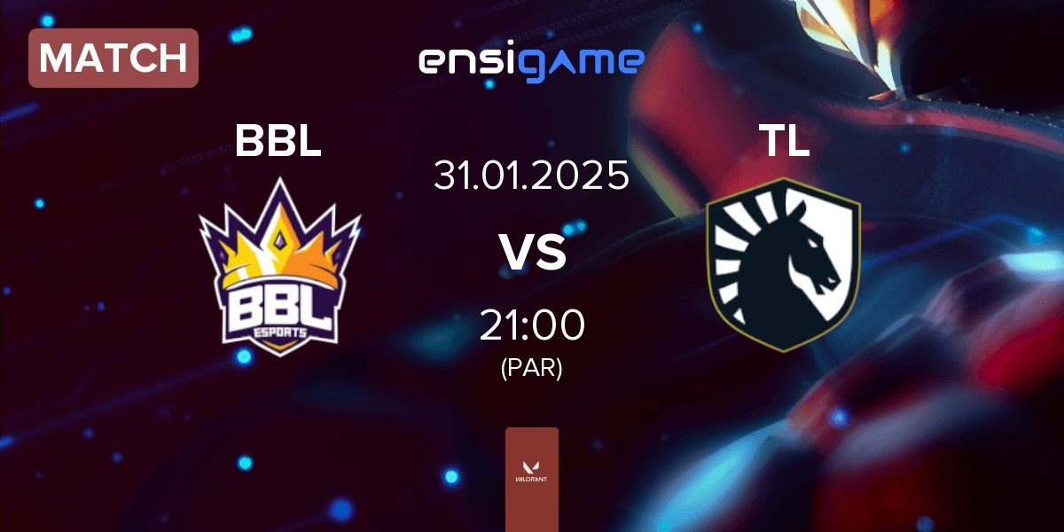 Match BBL Esports BBL vs Team Liquid TL | 31.01