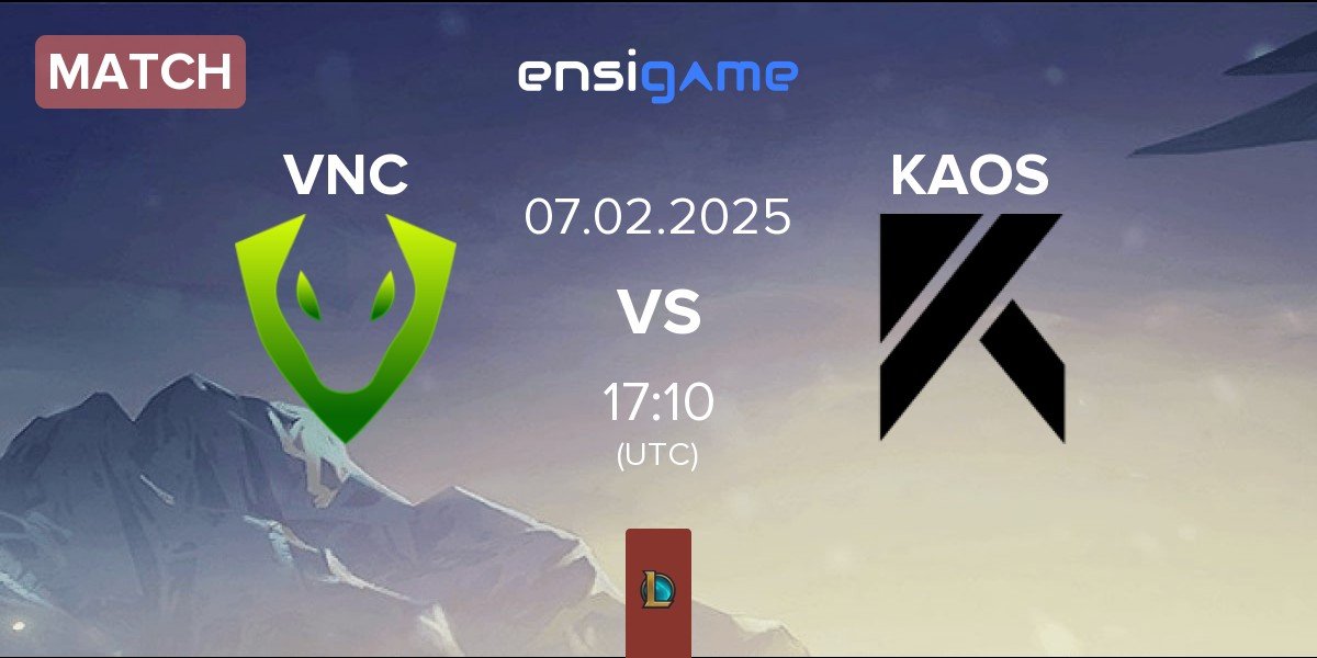 Match Venomcrest Esports VNC vs KAOS e-sport KAOS | 07.02