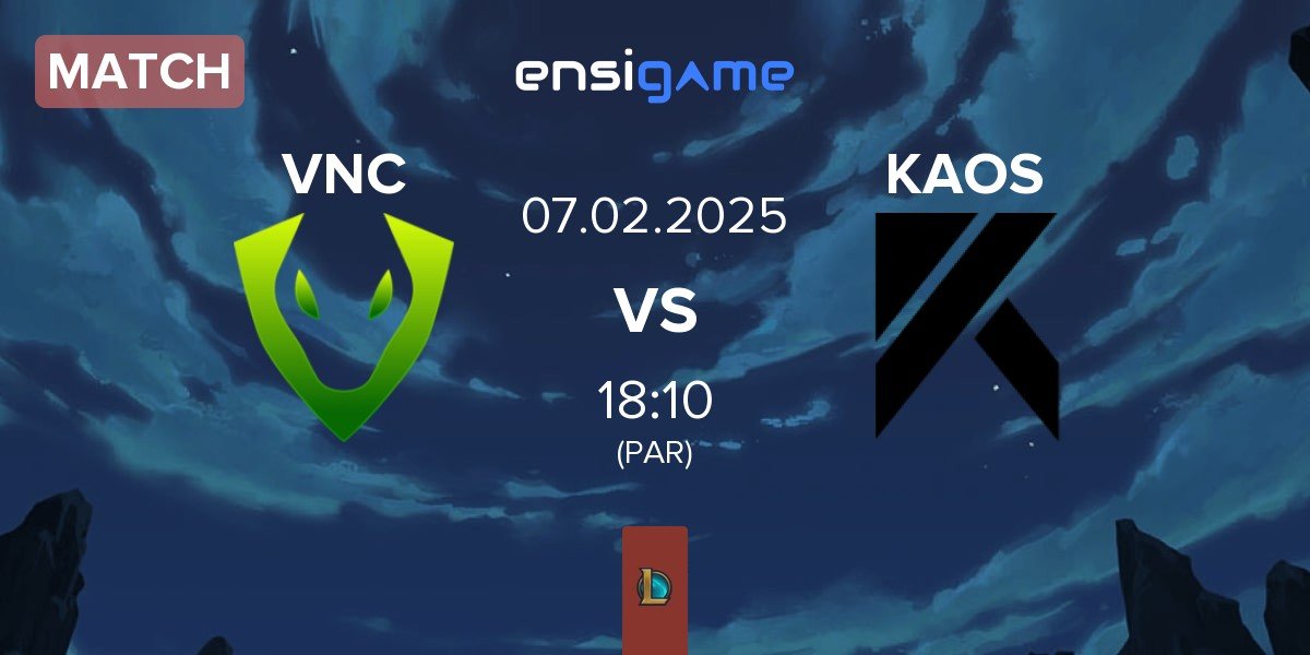 Match Venomcrest Esports VNC vs KAOS e-sport KAOS | 07.02